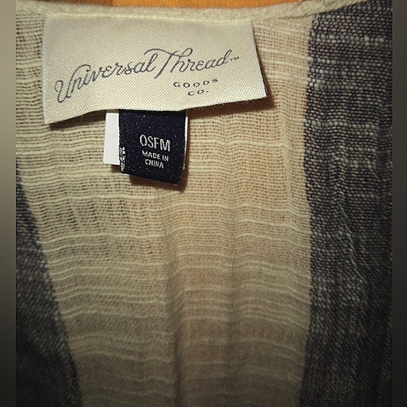 DONATED...FREE with PURCHASE Universal Thread Kimono OSFM - Picture 5 of 7